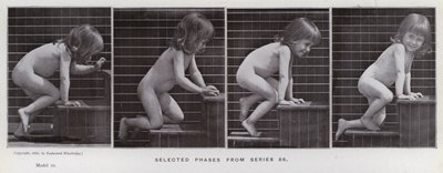 The Human Figure in Motion: Selected phases from series 86 by Eadweard Muybridge