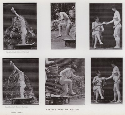 The Human Figure in Motion: Various acts of motion by Eadweard Muybridge