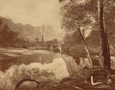 Valley of the Yosemite from Mosquito Camp, No. 22 by Eadweard Muybridge