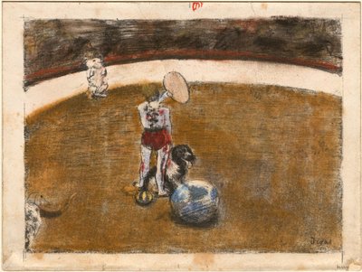 At the Cirque Fernando by Edgar Degas