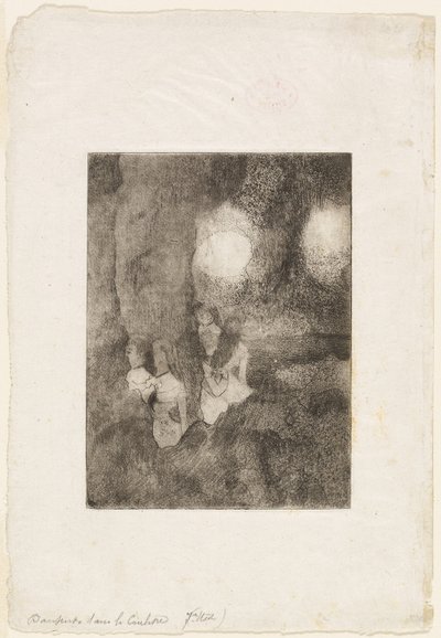Dancers in the Wings by Edgar Degas