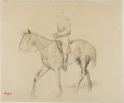 Horse and Rider by Edgar Degas