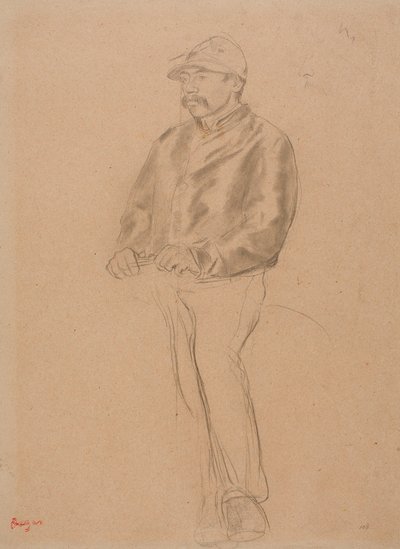 Jockey by Edgar Degas