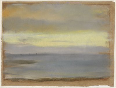 Marine, Sunset by Edgar Degas
