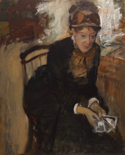 Mary Cassatt by Edgar Degas