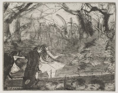 On Stage III by Edgar Degas