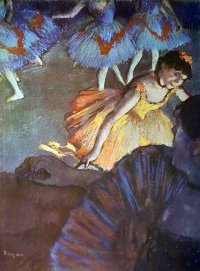 A Ballet Seen from an Opera Box by Edgar Degas
