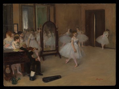 The Dancing Class by Edgar Degas