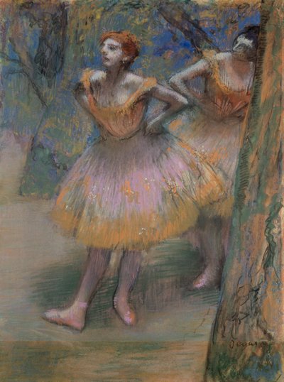 Two Dancers by Edgar Degas