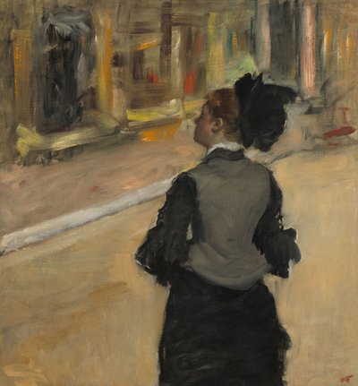 Woman Viewed from Behind by Edgar Degas
