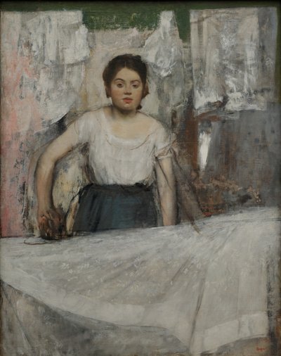 Woman Ironing by Edgar Degas