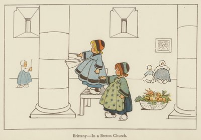 Brittany, in a Breton Church by Edith Farmiloe