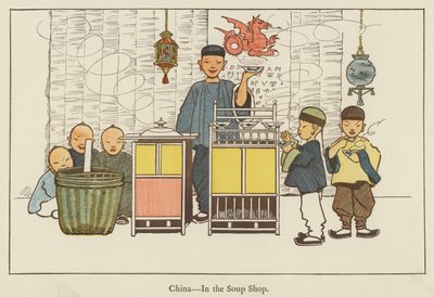 China, in the soup shop by Edith Farmiloe
