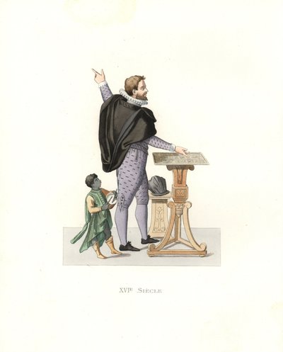 Venetian Costume by Edmond Lechevallier Chevignard