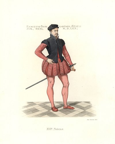 Ernest Baumgartner by Edmond Lechevallier Chevignard