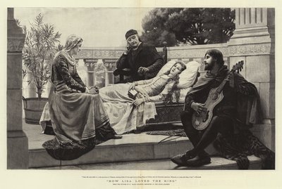 How Lisa loved the King by Edmund Blair Leighton