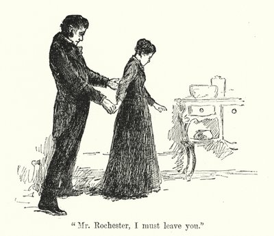 Illustration for Jane Eyre by Charlotte Bronte by Edmund Henry Garrett