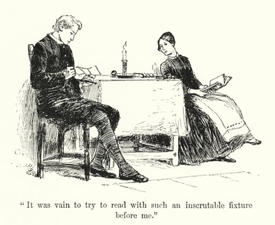 Illustration for Jane Eyre by Charlotte Bronte by Edmund Henry Garrett