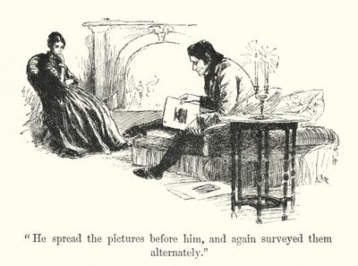 Illustration for Jane Eyre by Charlotte Bronte by Edmund Henry Garrett