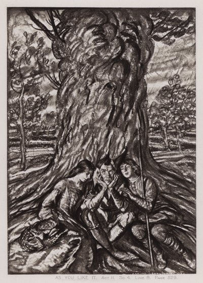 As You Like It, Act II, Scene 4 by Edmund Joseph Sullivan