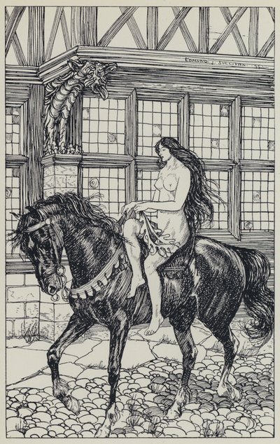 Illustration for A Dream of Fair Women and Other Poems by Edmund Joseph after Sullivan