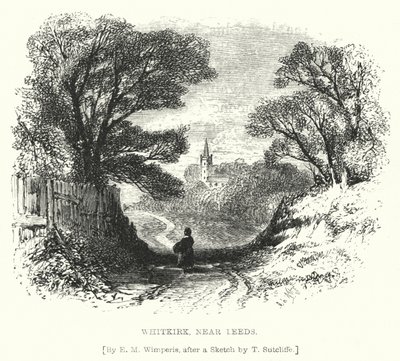 Whitkirk, near Leeds by Edmund Morison (after) Wimperis