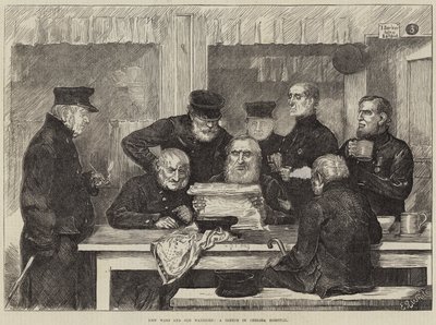 New Wars and Old Warriors, a Sketch in Chelsea Hospital by Edmund Richard White
