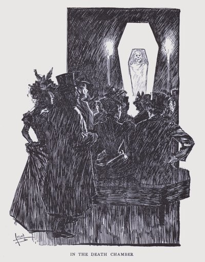 Bohemian Paris: In the Death Chamber by Edouard Alfred (1875-1954) Cucuel