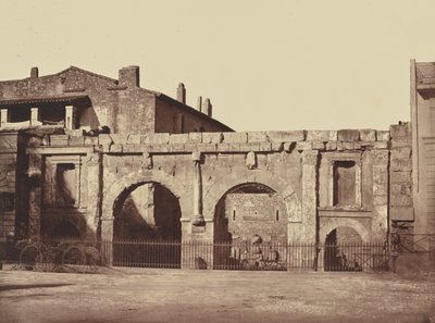Nimes. Gate of Augustus by Édouard Baldus