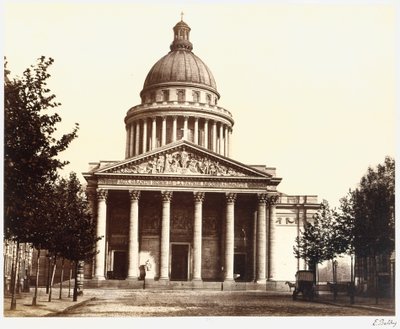 Pantheon by Édouard Baldus