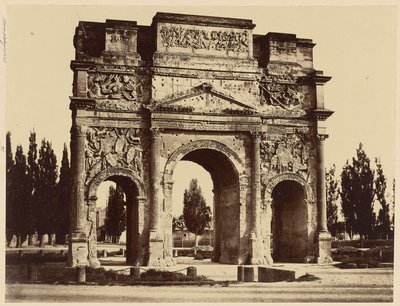 Roman Arch, Orange by Édouard Baldus