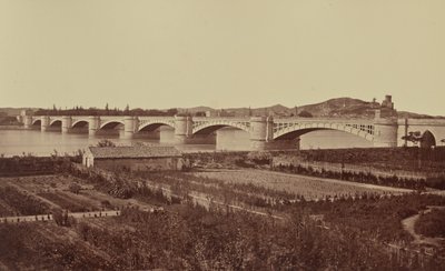 Tarascon. Viaduct by Édouard Baldus