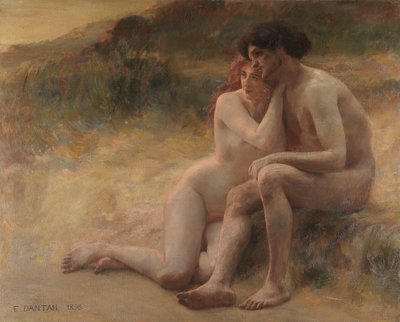 Time Passes Quickly (Fragment) by Edouard Joseph Dantan