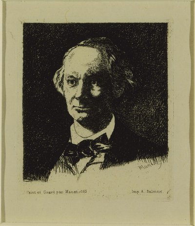 Baudelaire by Édouard Manet