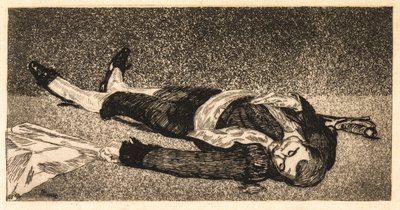 Dead Toreador by Édouard Manet