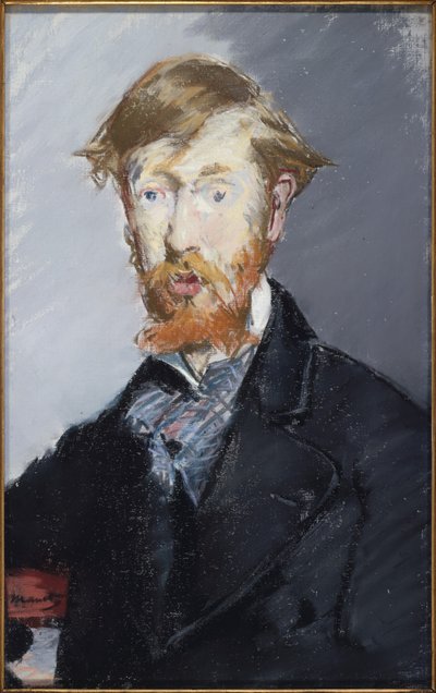 George Moore (1852-1933) by Édouard Manet