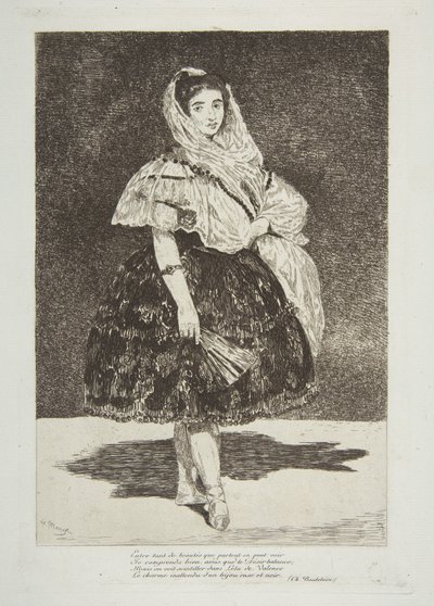 Lola of Valence by Édouard Manet
