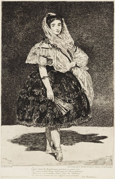 Lola de Valence by Édouard Manet