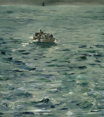 The Escape of Rochefort by Édouard Manet