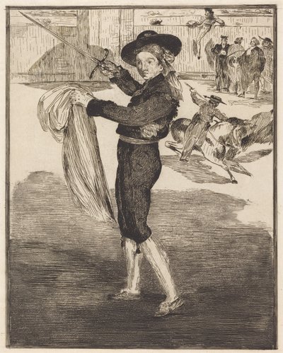 Mlle. Victorine in the Costume of an Espada by Édouard Manet