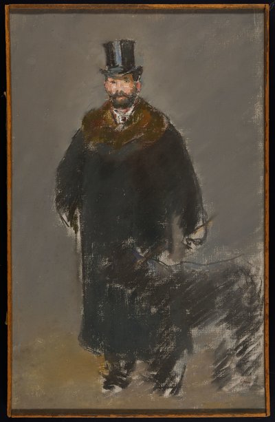 The Man with the Dog, c.1882 by Édouard Manet