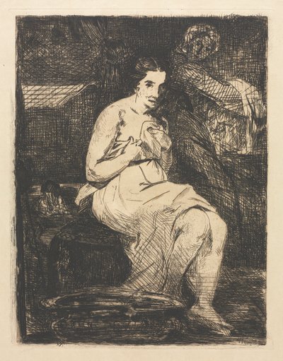 The Toilette by Édouard Manet