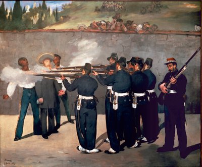The Execution of Emperor Maximilian by Édouard Manet