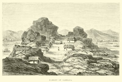 Hamlet of Sachaca by Edouard Riou