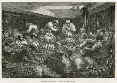 Lost and exhausted with fatigue, the crew of the expedition is collected by the Russian fishing vessel, the Nicholas, and ends the voyage in the ship