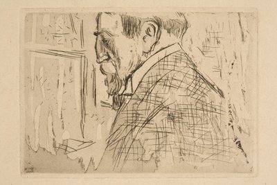 Portrait of Théo Van Rysselberghe by Edouard Vuillard