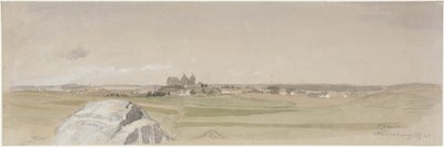 View of Neidenburg and Its Surroundings by Eduard Gaertner