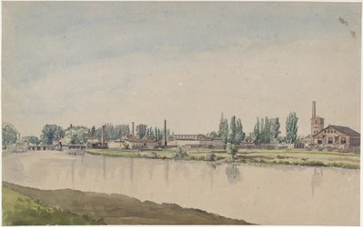 The Borsig Works in Moabit by Eduard Gaertner