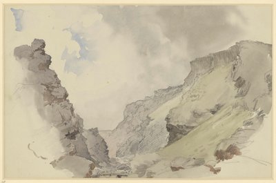 Cut in a Ridge by Eduard Gaertner