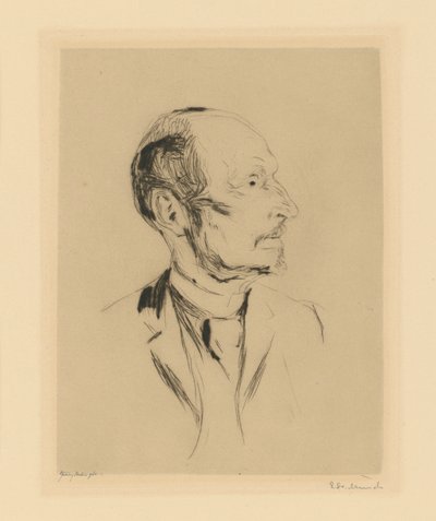 Albert Kollmann by Edvard Munch